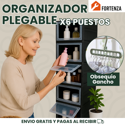 Organizador plegable multifuncional
